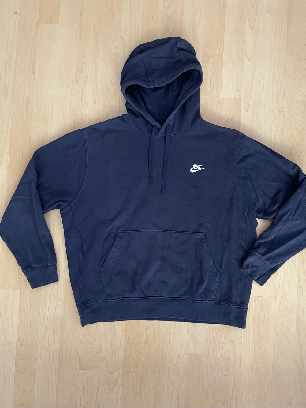Nike Navy Blue Pullover Hoodie